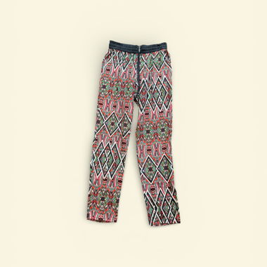 Bedruckte Seidenhose Les Petites