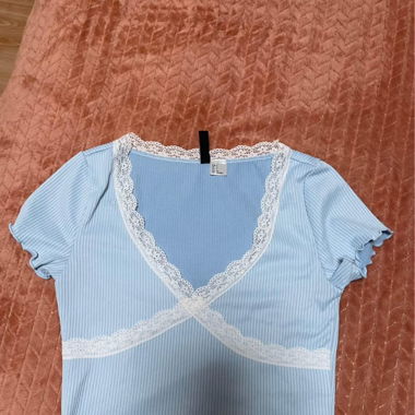 Top bleu