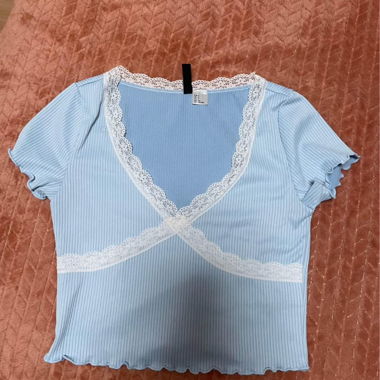 Top bleu