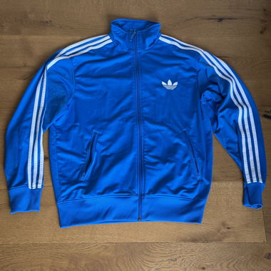 Blue Adidas Track Jacket