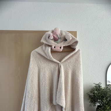 Poncho Licorne - Taille unique