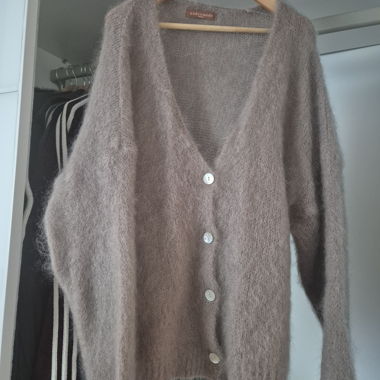 Light Brown Mohair Vest