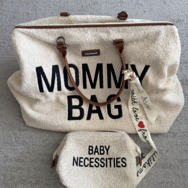 Borsa mommy e astuccio per bebé