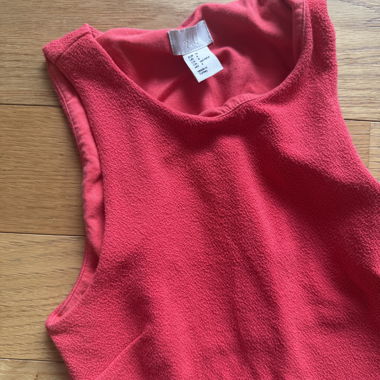 Robe rose sans manches H&M