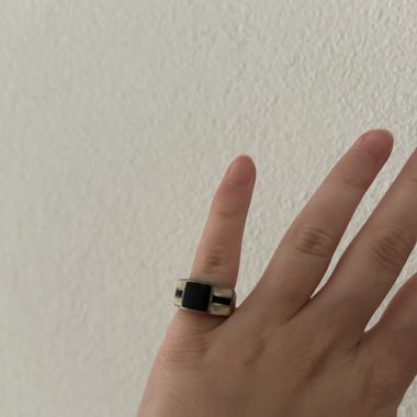 Ring Schwarz Weiss