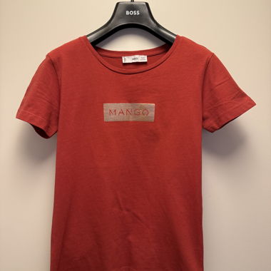 T-shirt rouge Mango
