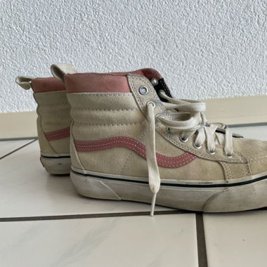 Vans beige, pink