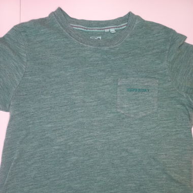 Superdry - T-shirt in grün