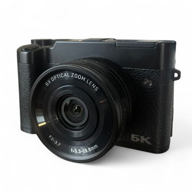 5K Dual Camera Camcorder 64MP - Black