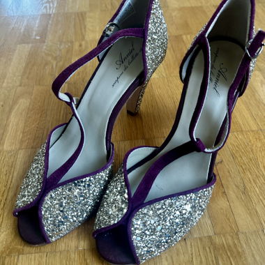 Talons à paillettes Anniel 