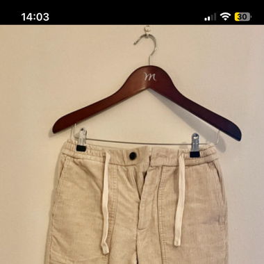 Pantalon BG velours côtelé 