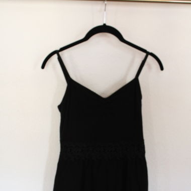 Schwarzes Sommerkleid