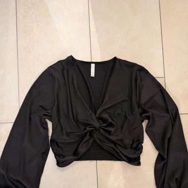 Schwarze bluse