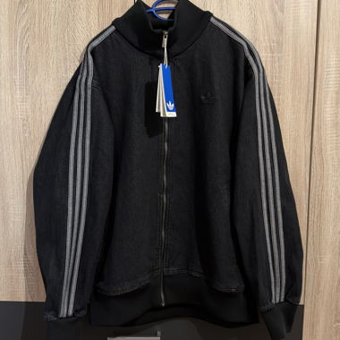 Veste Adidas en jean noir