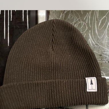 Cuffia marrone e verde