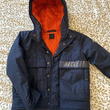 Hackett Navy-hooded Jacket