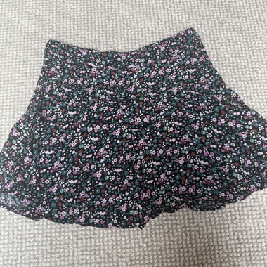 ZARA Floral Skirt