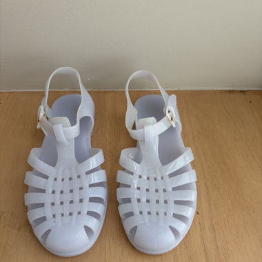 Weiße Méduse-Sandalen - Grösse 37 