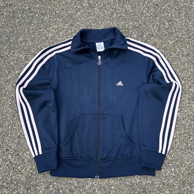 Adidas Trackjacket Purple Stripes 