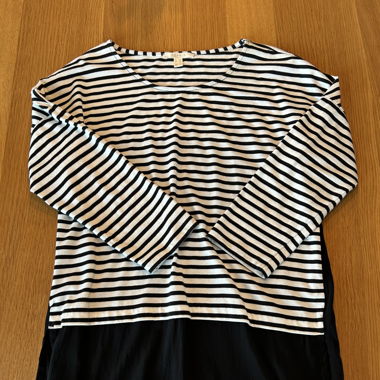 Esprit 3/4 Shirt Gr. XS Schwarz/Weiss