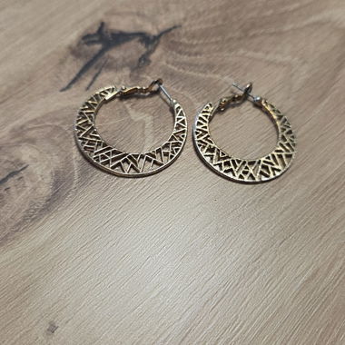 Gold Hoop Earrings