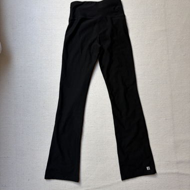 Black Domyos Bootcut Leggings