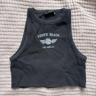 Bershka Venice Beach crop top