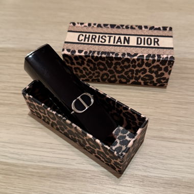 Rouge-Dior-Lippenstift und Dior-Mitzah-Lippenstifttasche