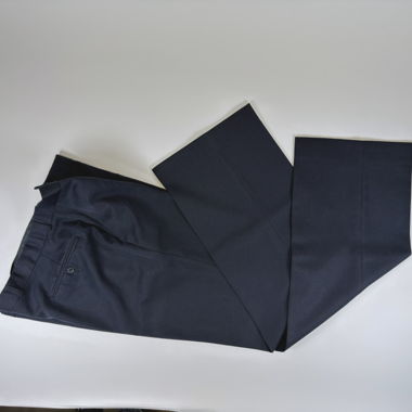 Vintage Herren Anzughose, Schwarz, 80er Jahre