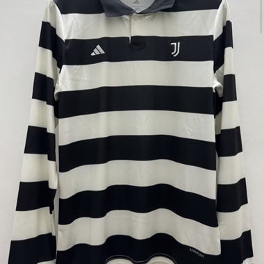 Juventus Adidas Longsleeve-Poloshirt