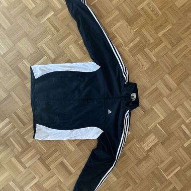 Giacca Adidas da tuta nera