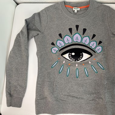 Kenzo Pullover Sweatshirt Grau Gr. XS