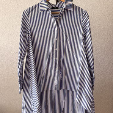 Robe-chemise à rayures