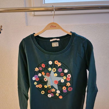 Grüner Convers Pulli