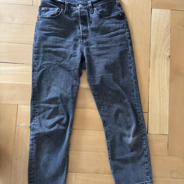 Levi’s 501 Damen Jeans grau W28 L26