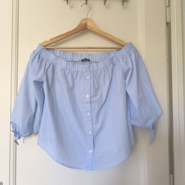 Sky Blue Blouse
