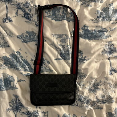 Borsa a tracolla GUCCI nera