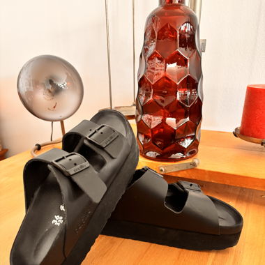 Birkenstock compensées noires - T 36