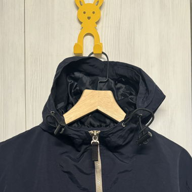 3/4 Zip Thrifted Hoodie 