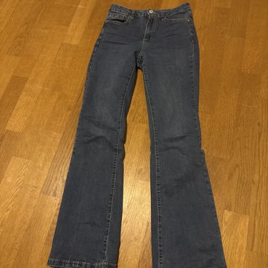 Pantalon en jean évasé