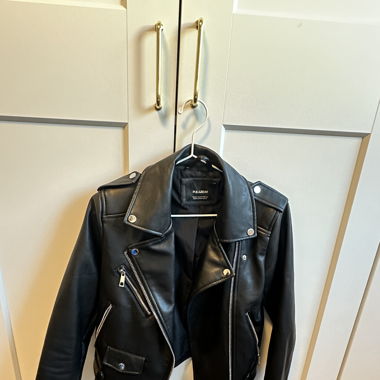 Lederjacke