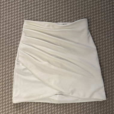 Zara - White Mini Skirt