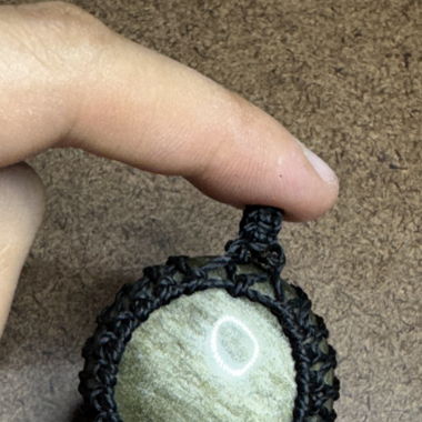 Gold Obsidian Kettenanhänger
