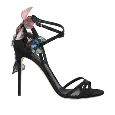 Dolce & Gabbana D&G Blue Silk Butterfly 