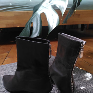 Leder Stiefeletten Steffi Talman
