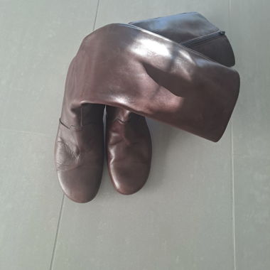 Brown Leather Boots