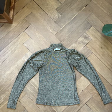 Sofie Schnoor Glitzer Rollkragen-Top
