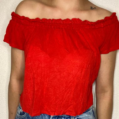 T-shirt rouge 