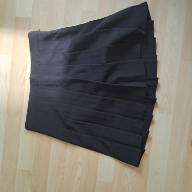 Black Pleated Skirt