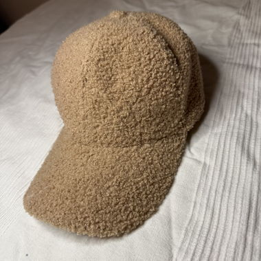 Casquette de baseball en bouclé
